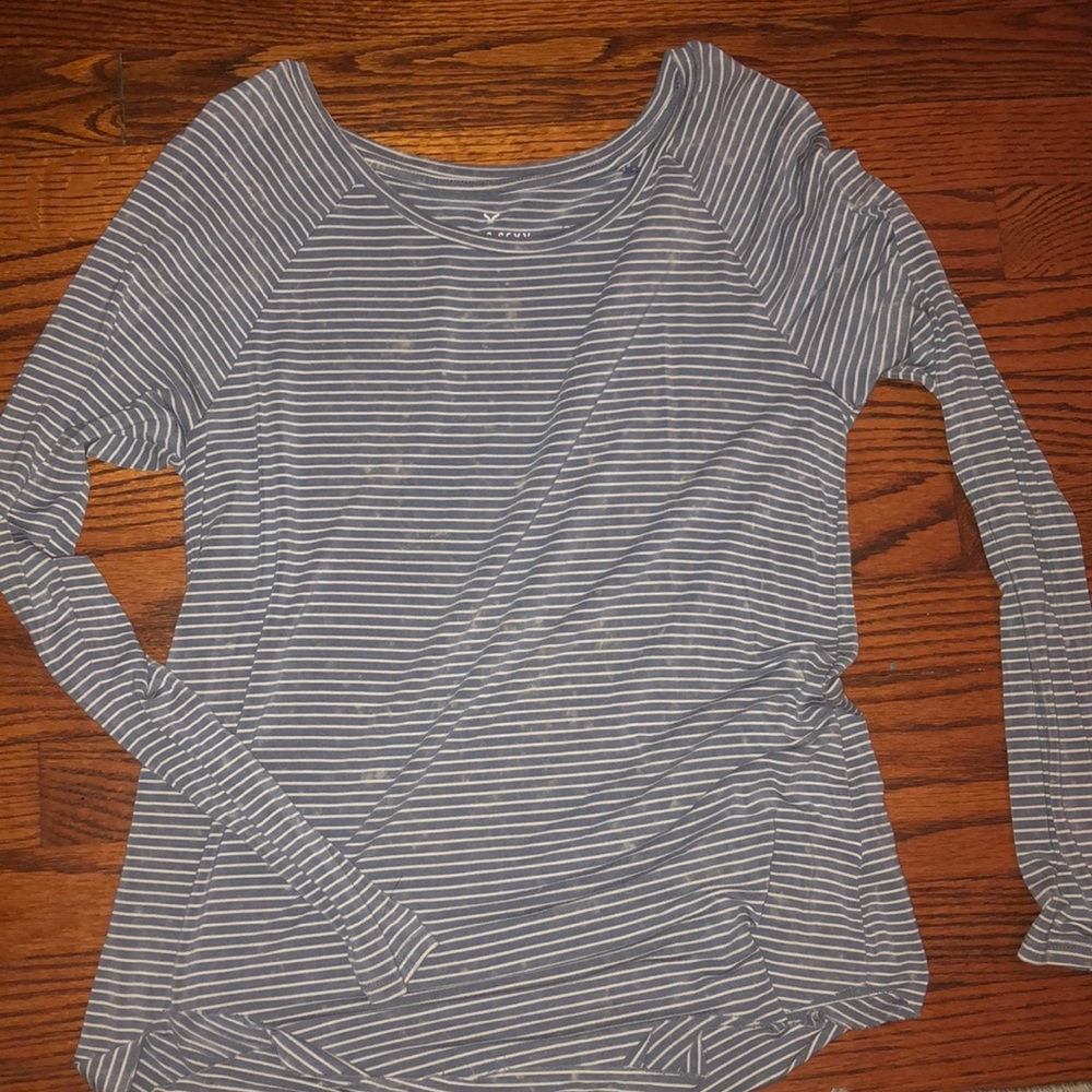 striped long sleeve from american eagle
